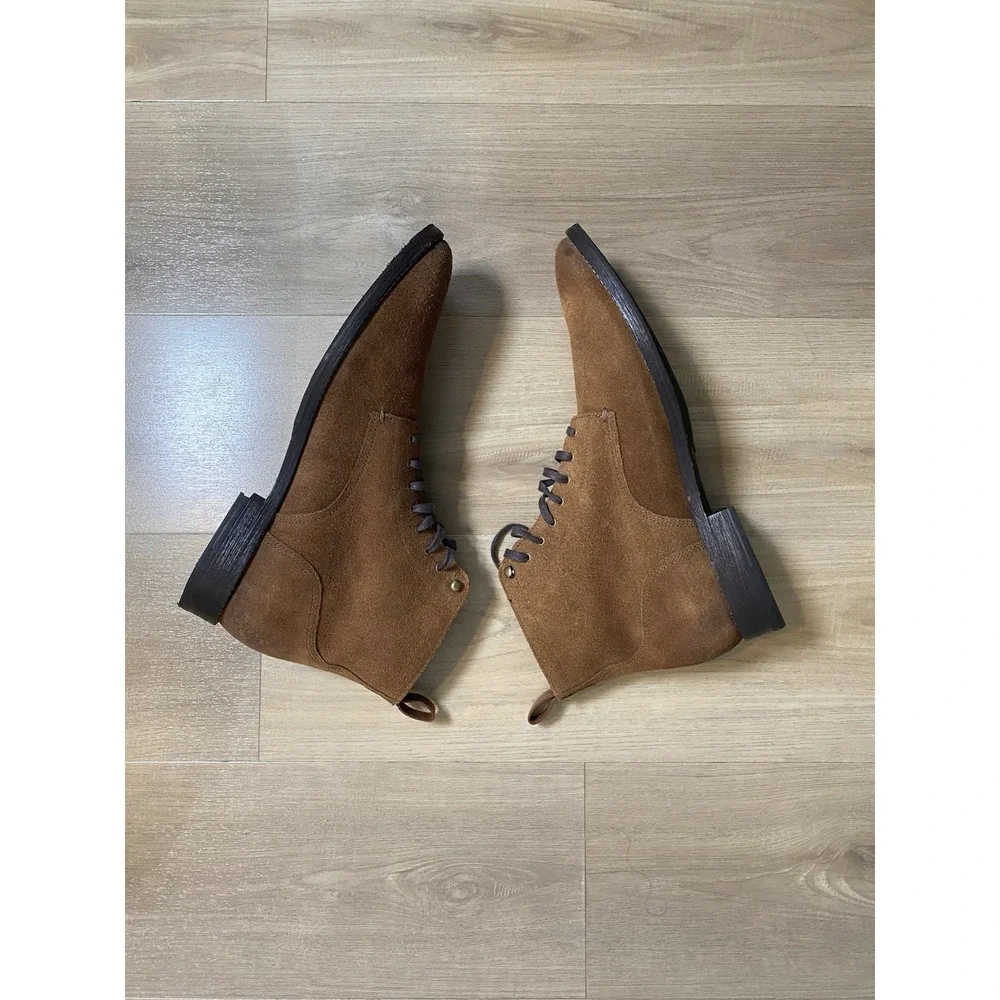 Cole Haan Feathercraft Grand Suede Oxfords‎ Chukka Ankle Lace-up Boots Men's 13